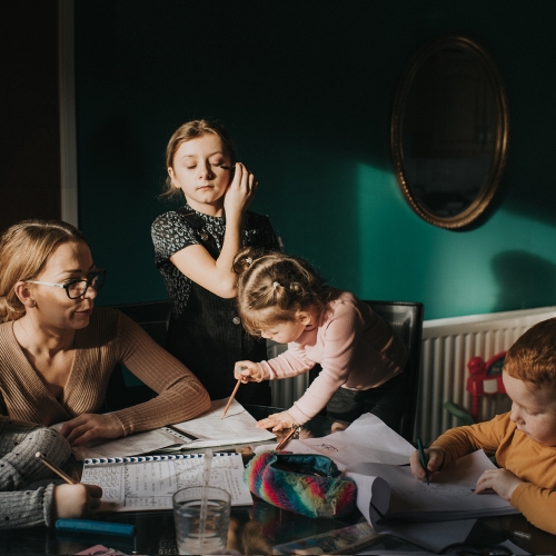 MUSE Photography Awards Gold Winner - Home Schooling by Catherine Falls Commercial