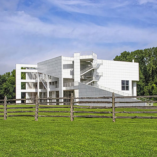 MUSE Photography Awards Silver Winner - The Building Behind the Fence by Glenn Goldman