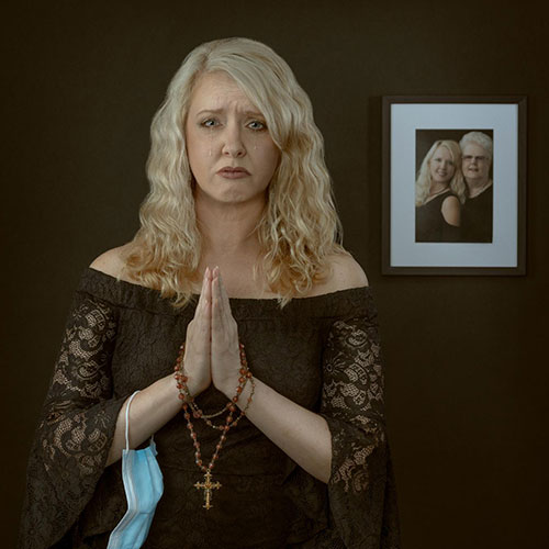 MUSE Photography Awards Silver Winner - Motherless Daughter Covid-19 by Tracy Brown