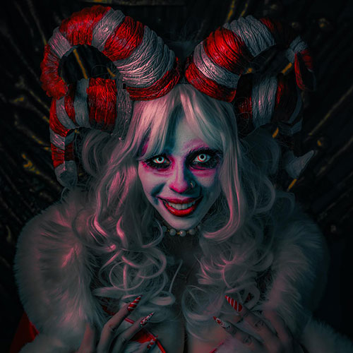 MUSE Photography Awards Gold Winner - Stormy Lopez as Krampus by Fernando Aguirre