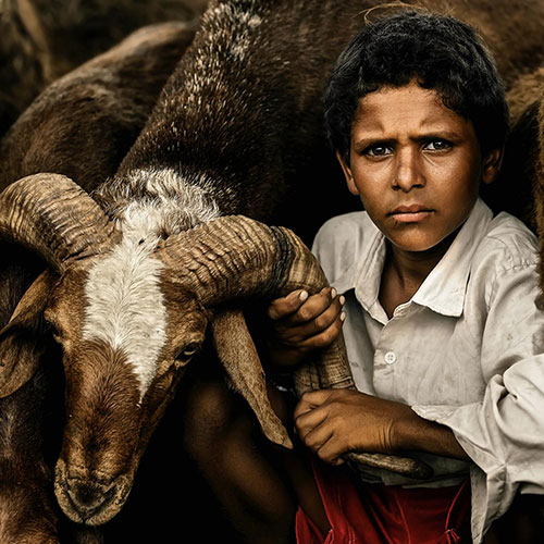 The little boy from Hampi - Photography Winner