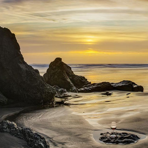 MUSE Photography Awards Silver Winner - Red Wine Sunset by  Nathan Myhrvold
