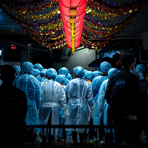 MUSE Photography Awards Gold Winner - Covid New Year by Sum Kai Hong