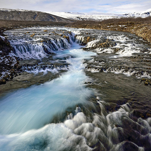 MUSE Photography Awards Gold Winner - Tiffany Blue Waterfall by Hsiaohsin Chen