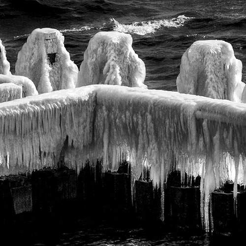 MUSE Photography Awards Silver Winner - Frozen water by Henk van den Ham