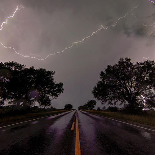 Chasing white lines - Photography Winner