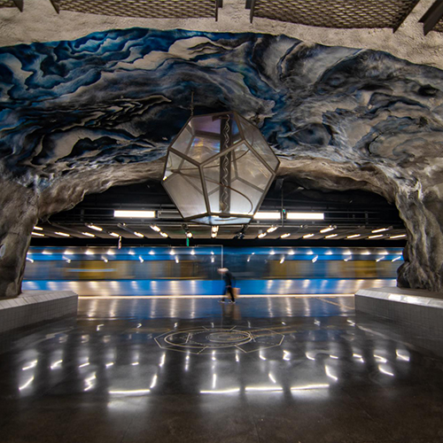 MUSE Photography Awards Gold Winner - Tekniska Högskolan Station by David Bates