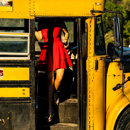 MUSE Photography Awards Silver Winner - The Lady in Red by Inguna Abuce