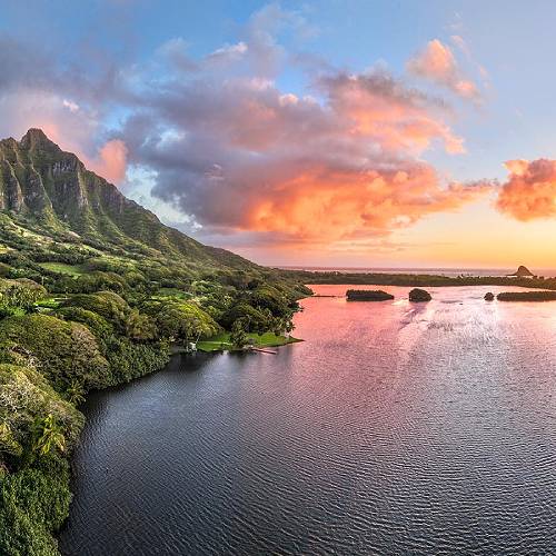Ko'olau's Morning Majesty: A New Day Begins