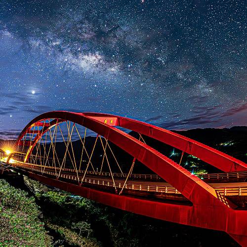 The Milky Way at Fkuo Bridge
