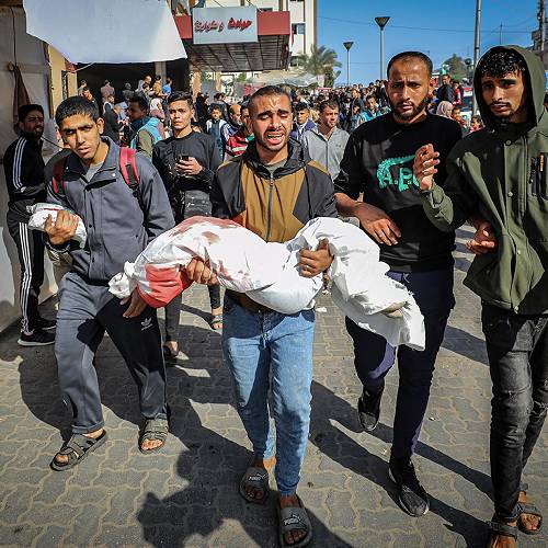 MUSE Photography Awards Platinum Winner - “Gaza Facing Genocide: Unbreakable Suffering” by Abdelrahman Alkahlout