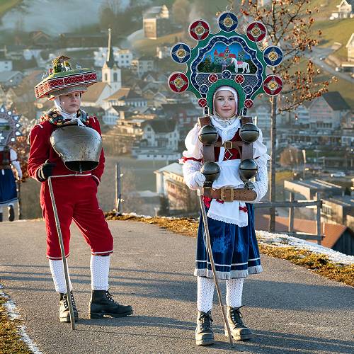 Award-winning photograph Switzerland’s Appenzell New Year Masked Procession by Ariane Totzke, 2026 MUSE Photography Awards Gold Winner