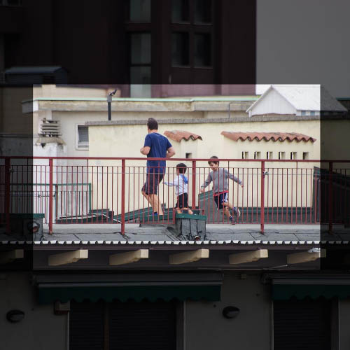 MUSE Photography Awards Silver Winner - Rear Window quarantine by Matteo Garzonio
