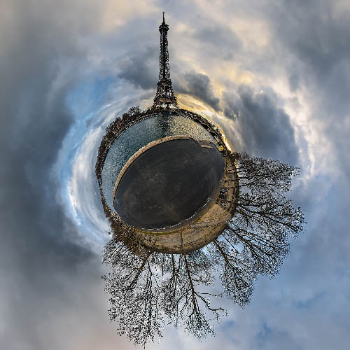 MUSE Photography Awards Gold Winner - Tiny Planet-sur-Seine by Christian Kleiman Fine Art Photography