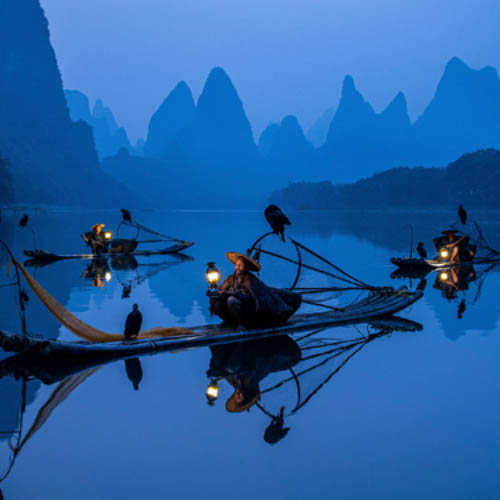 The Fisherman At Dawn - Photography Winner