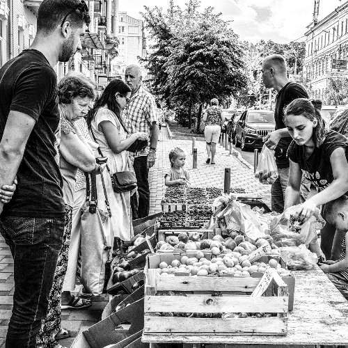 MUSE Photography Awards Gold Winner - A little shopping on the way home by Harlowe Besset