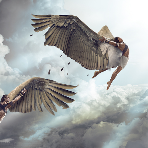 MUSE Photography Awards Gold Winner - Icarus and Daedalus by Cheraine Collette