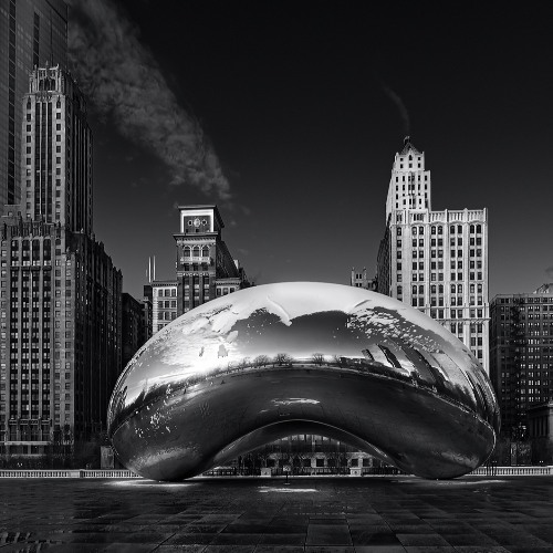 MUSE Photography Awards Category Winners of the Year Winner - Snowy chicago by Helena GARCIA HUERTAS