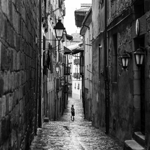 MUSE Photography Awards Gold Winner - Rain over Hondarribia by Helene McGuire