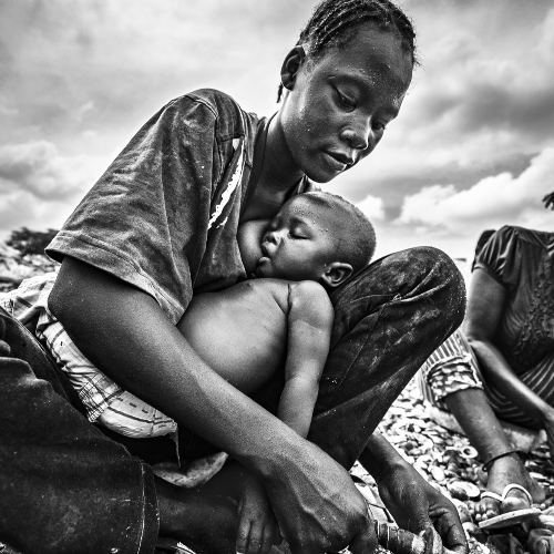 The meaning of being mother - Photography Winner