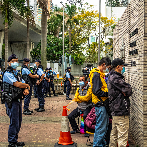MUSE Photography Awards Silver Winner - Scene Outside The Court by Lo Kin Man Ken