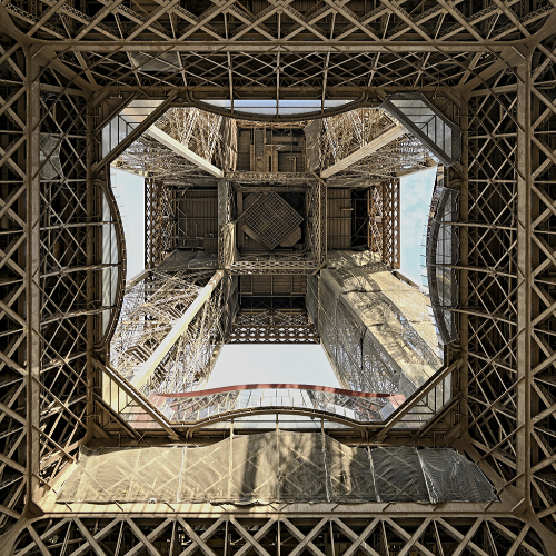 MUSE Photography Awards Gold Winner - Eiffel Tower: Symmetries by Glenn Goldman