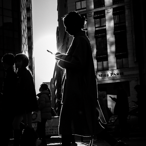 Outlined by the Sun
