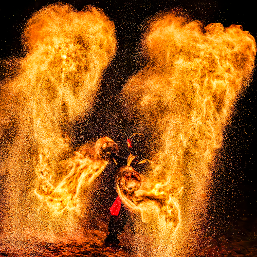 MUSE Photography Awards Platinum Winner - Dance of Flame by Shirley Wung