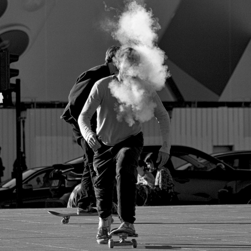 Award-winning photograph The Skater by Franck Prevot, 2026 MUSE Photography Awards Silver Winner