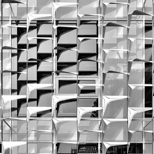 Award-winning photograph 150 Western Avenue: Grid by Glenn Goldman, 2026 MUSE Photography Awards Gold Winner