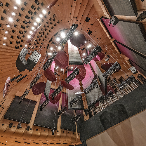 Award-winning photograph Above the Stage by Glenn Goldman, 2026 MUSE Photography Awards Gold Winner