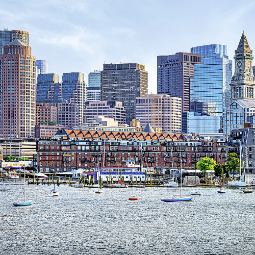 Award-winning photograph Boston Harbor by Glenn Goldman, 2026 MUSE Photography Awards Silver Winner