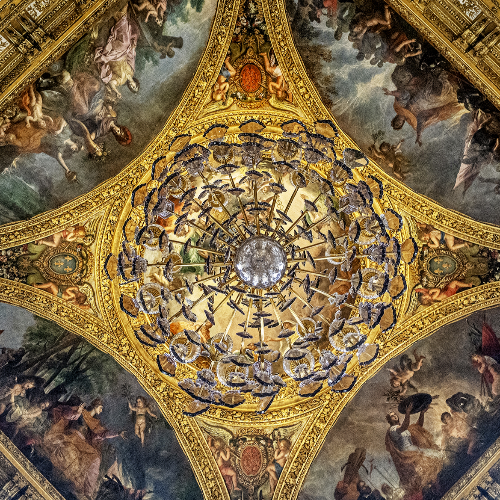 2026 MUSE Photography Winner - Chandelier from Below by Glenn Goldman