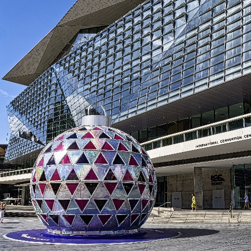 Award-winning photograph Christmas Ball by Glenn Goldman, 2026 MUSE Photography Awards Gold Winner