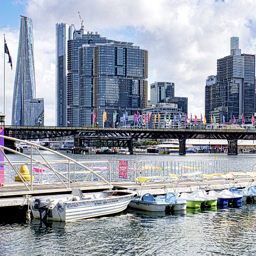 Award-winning photograph Darling Harbour by Glenn Goldman, 2026 MUSE Photography Awards Silver Winner