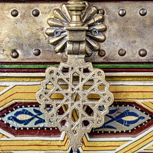 Award-winning photograph Door Knocker in Rissani by Glenn Goldman, 2026 MUSE Photography Awards Silver Winner