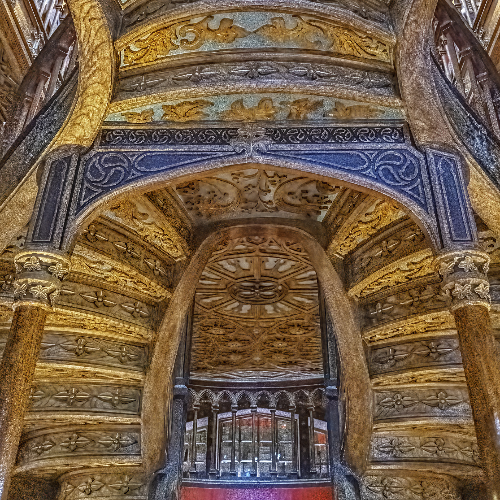 Award-winning photograph Going Up Under the Stairs by Glenn Goldman, 2026 MUSE Photography Awards Gold Winner