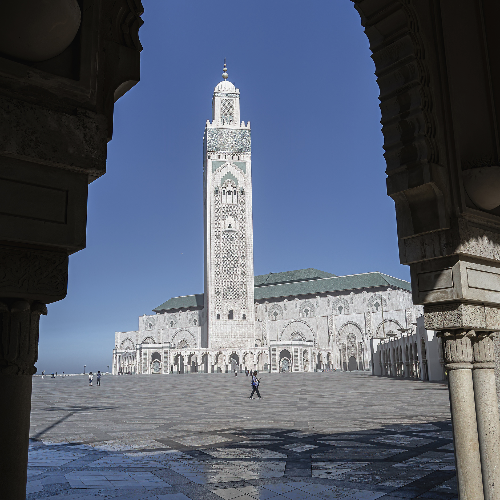 Award-winning photograph Hassan II Mosque by Glenn Goldman, 2026 MUSE Photography Awards Gold Winner