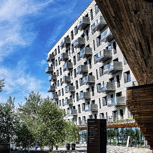 Award-winning photograph Pier 4 Condominiums by Glenn Goldman, 2026 MUSE Photography Awards Silver Winner