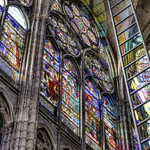 Award-winning photograph Saint-Denis Interiors by Glenn Goldman, 2026 MUSE Photography Awards Gold Winner