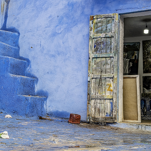 Award-winning photograph Stairs to Nowhere by Glenn Goldman, 2026 MUSE Photography Awards Silver Winner