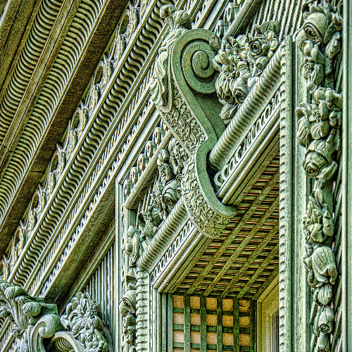 Award-winning photograph Detail: Fresh Pavilion by Glenn Goldman, 2026 MUSE Photography Awards Silver Winner