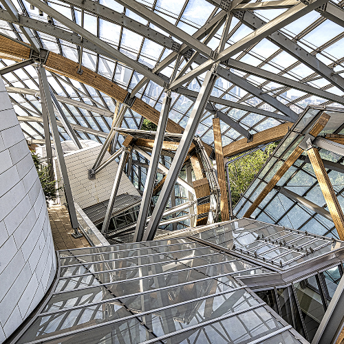Award-winning photograph Fondation Louis Vuitton: Tableaux by Glenn Goldman, 2026 MUSE Photography Awards Gold Winner