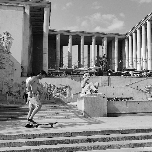 Award-winning photograph Urban Cadence: The Aftermath of Transit by Marcel van Beek, 2026 MUSE Photography Awards Silver Winner