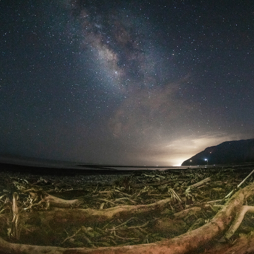 Award-winning photograph Beach Milky Way after the typhoon by Shang Yao Yuan, 2026 MUSE Photography Awards Gold Winner