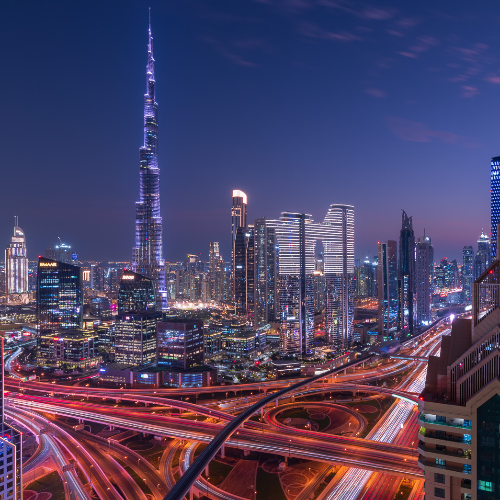 Blue Hour in Dubai