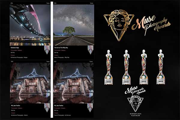 Didi Hsu won several awards for her impressive photography skills at MUSE!